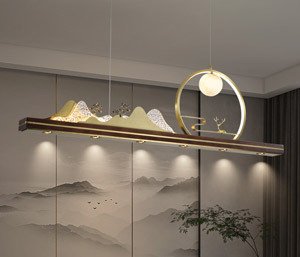 中式 暖光 吊灯